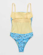 Aerie｜スマイリー®ハッピー・チークス ワンピース水着