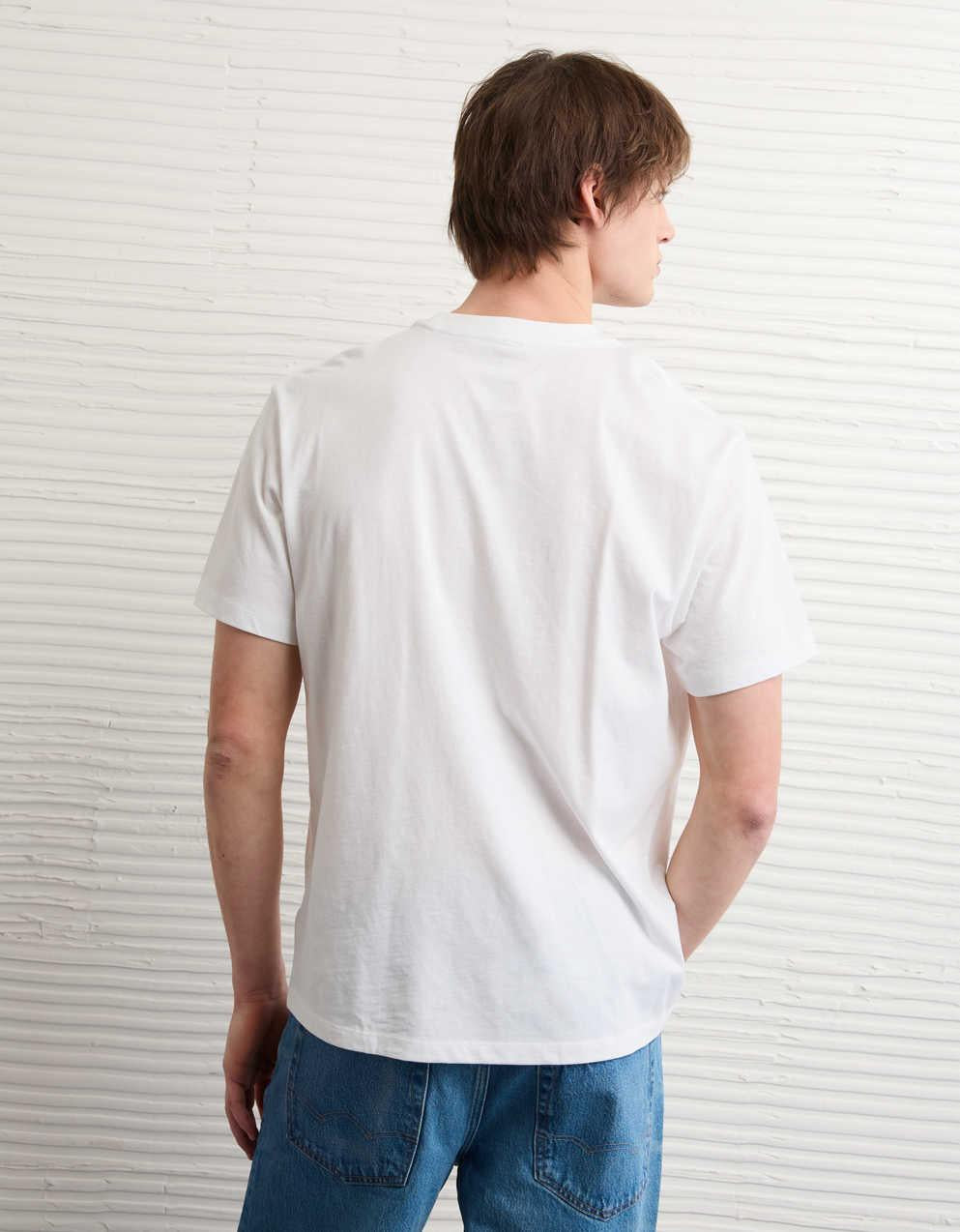 AE スタンダードフィット 軽量ロゴTシャツ