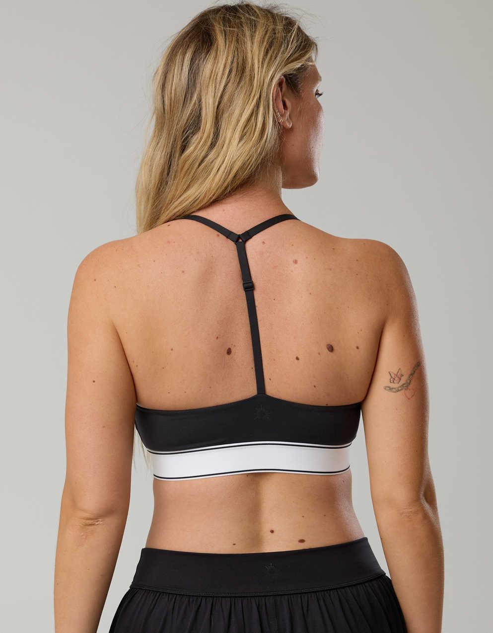 OFFLINE By Aerie The Hugger Logo Elastic Sports Bra