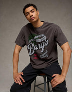 AE ボクシーフィット バークス グラフィックTシャツ