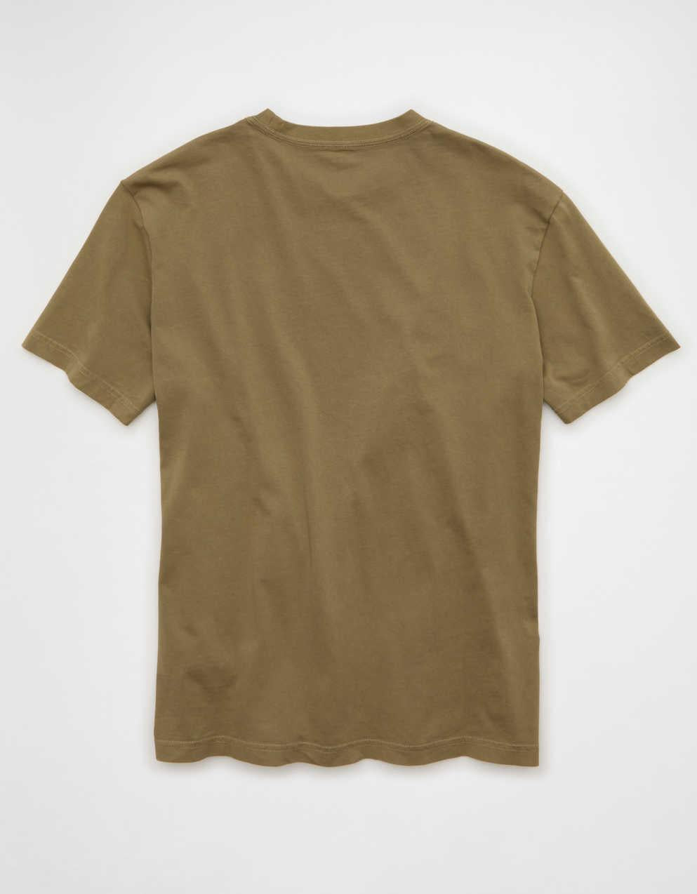 AE スタンダード・フィット・グラフィック・ロゴTシャツ