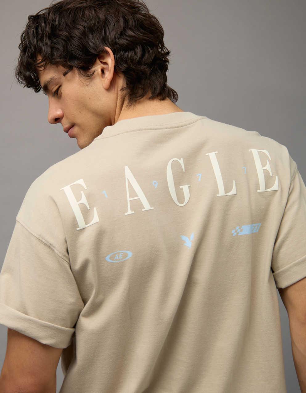 AEオーバーサイズ・グラフィックTシャツ