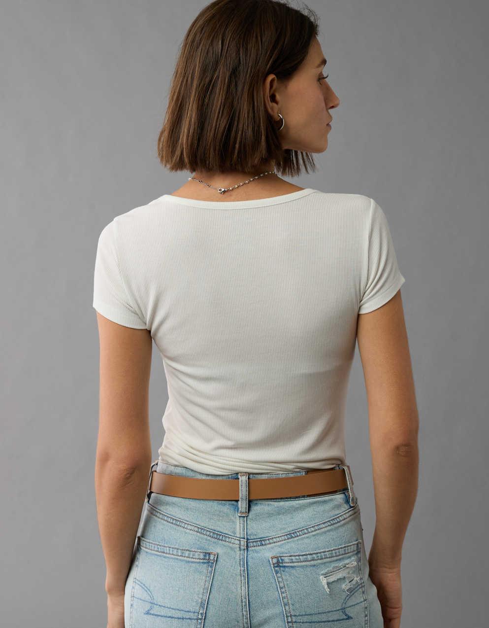 AE Soft & Sexy シンチフロントTシャツ