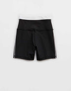 OFFLINE By Aerie The Hugger ハイウエスト5インチ・カラーブロック・バイク・ショートパンツ
