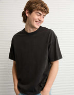 AEボクシー・フィット・スエード・ジャージーTシャツ
