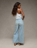 AE Curvy Super High-Waisted Baggy Wide-Leg Jean