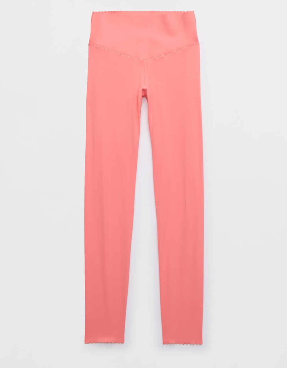 OFFLINE By Aerie Real Me XTRA Hold Up! スカラップ レギンス