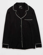 Aerie Real Soft® パジャマシャツ「OVERSLEPT」