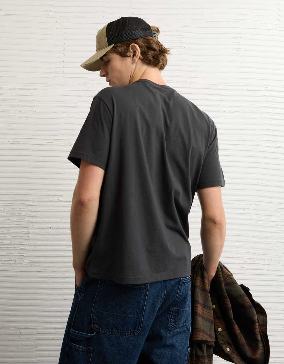 AE Standard Fit Logo Graphic T-Shirt