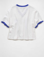 AEグラフィック・メッシュTシャツ