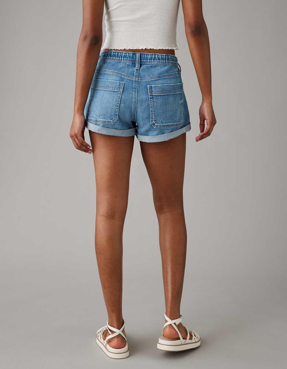 AE Dreamy Drape Stretch Denim Easy Shortie