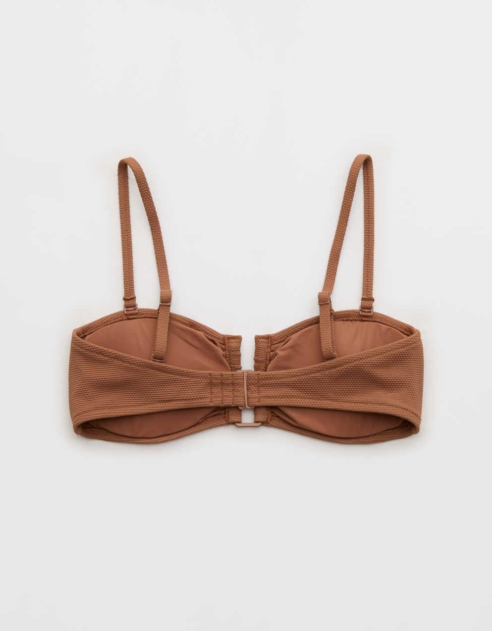 Aerie Pique Bandeau Bikini Top