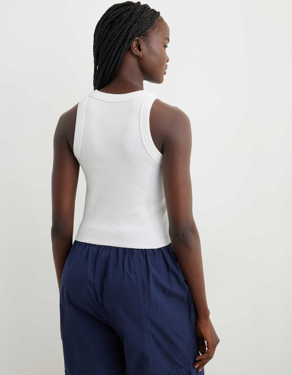 Aerie Free Spirit リブタンクトップ