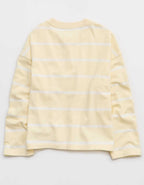 Aerie アラムナイ ヘンリーネック スウェットシャツ