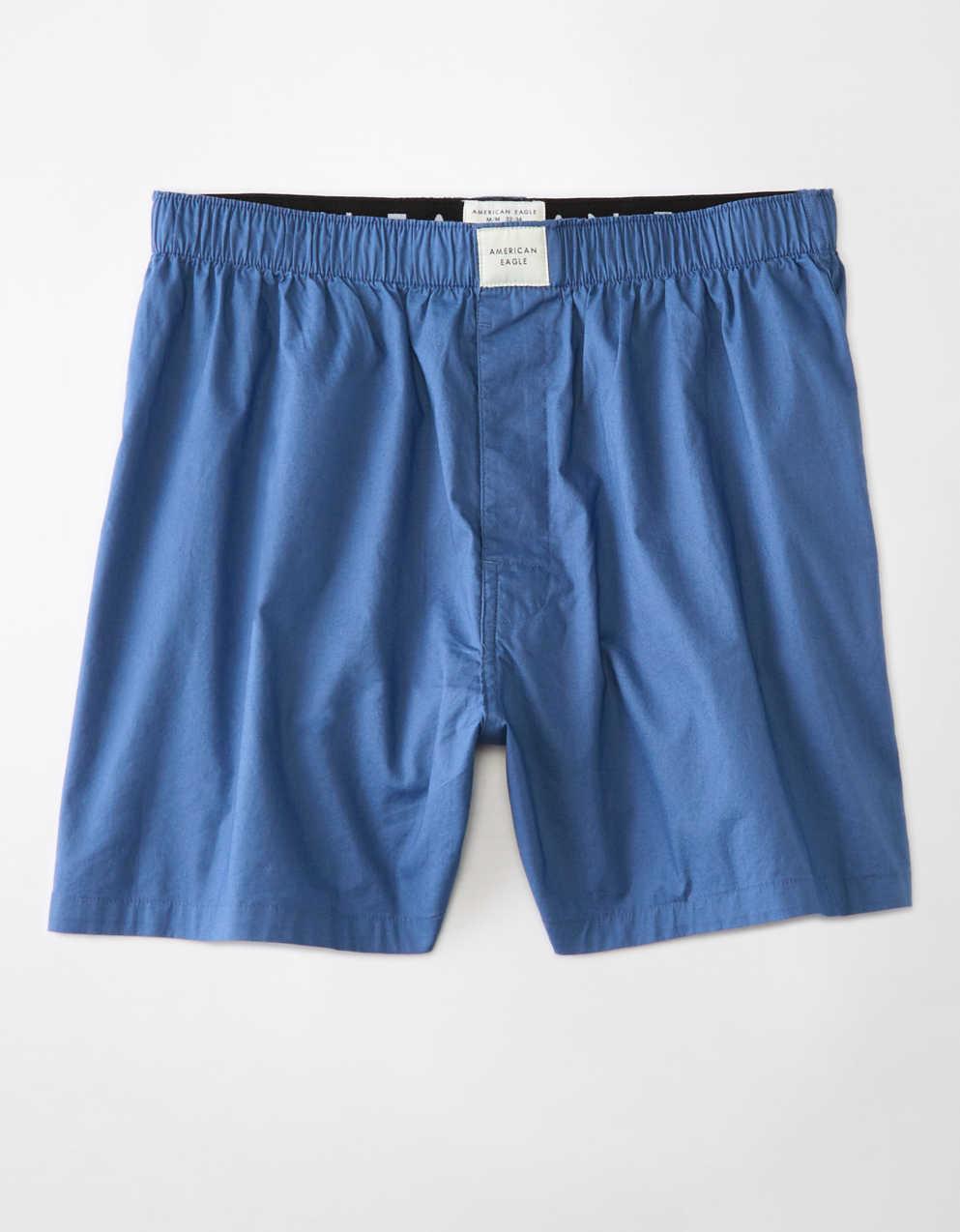 AEO メンズ・ソリッド・ストレッチ・ボクサー・ショート
