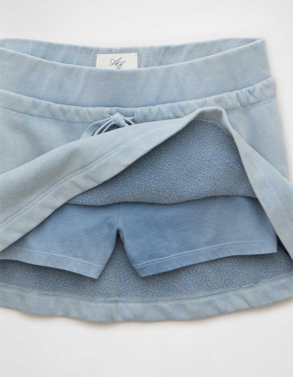 AE High-Waisted Fleece Mini Skort