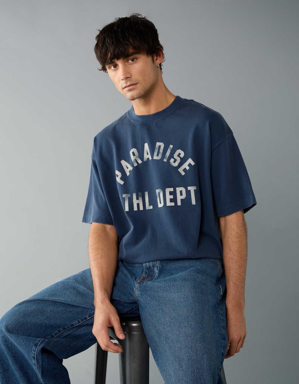 AE Boxy Destination Graphic T-Shirt