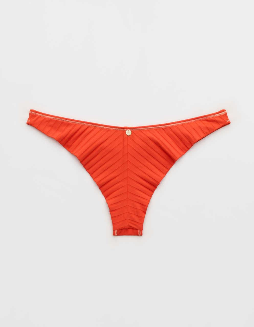 Aerie Ribbed Happy Cheeks ビキニ・ボトム
