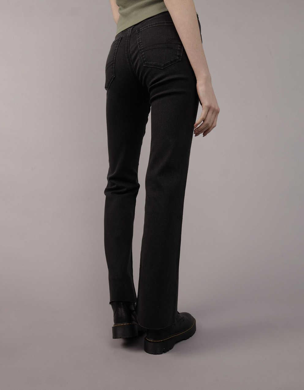 AE Next Level スーパー ハイウエスト フレア ジーンズ