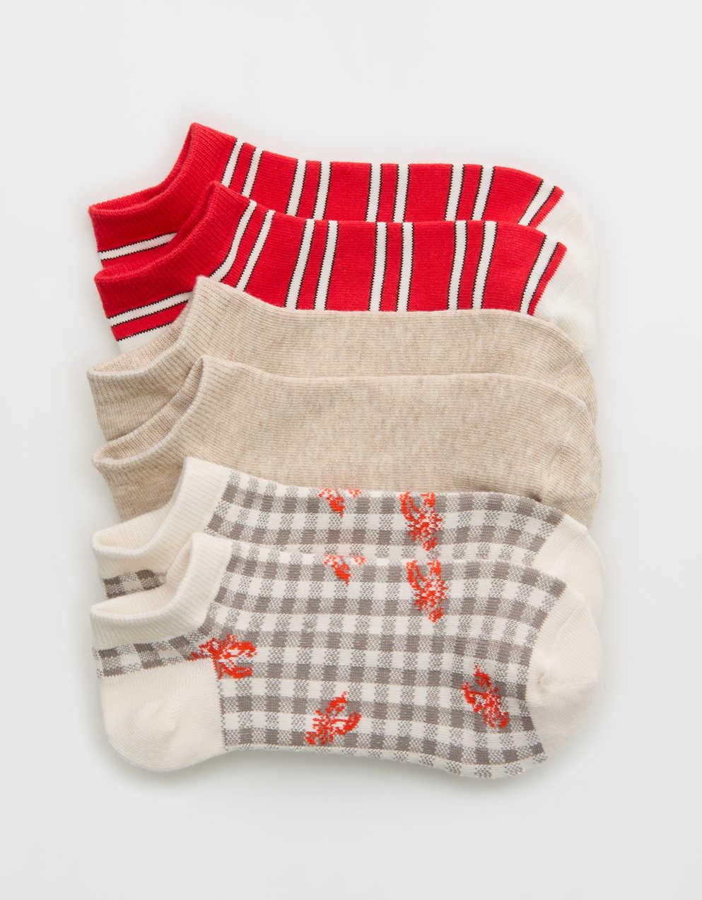 Aerie アンクル ソックス 3足セット