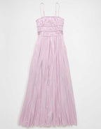 AE Sunchaser Knit Smocked Bodice Midi Dress