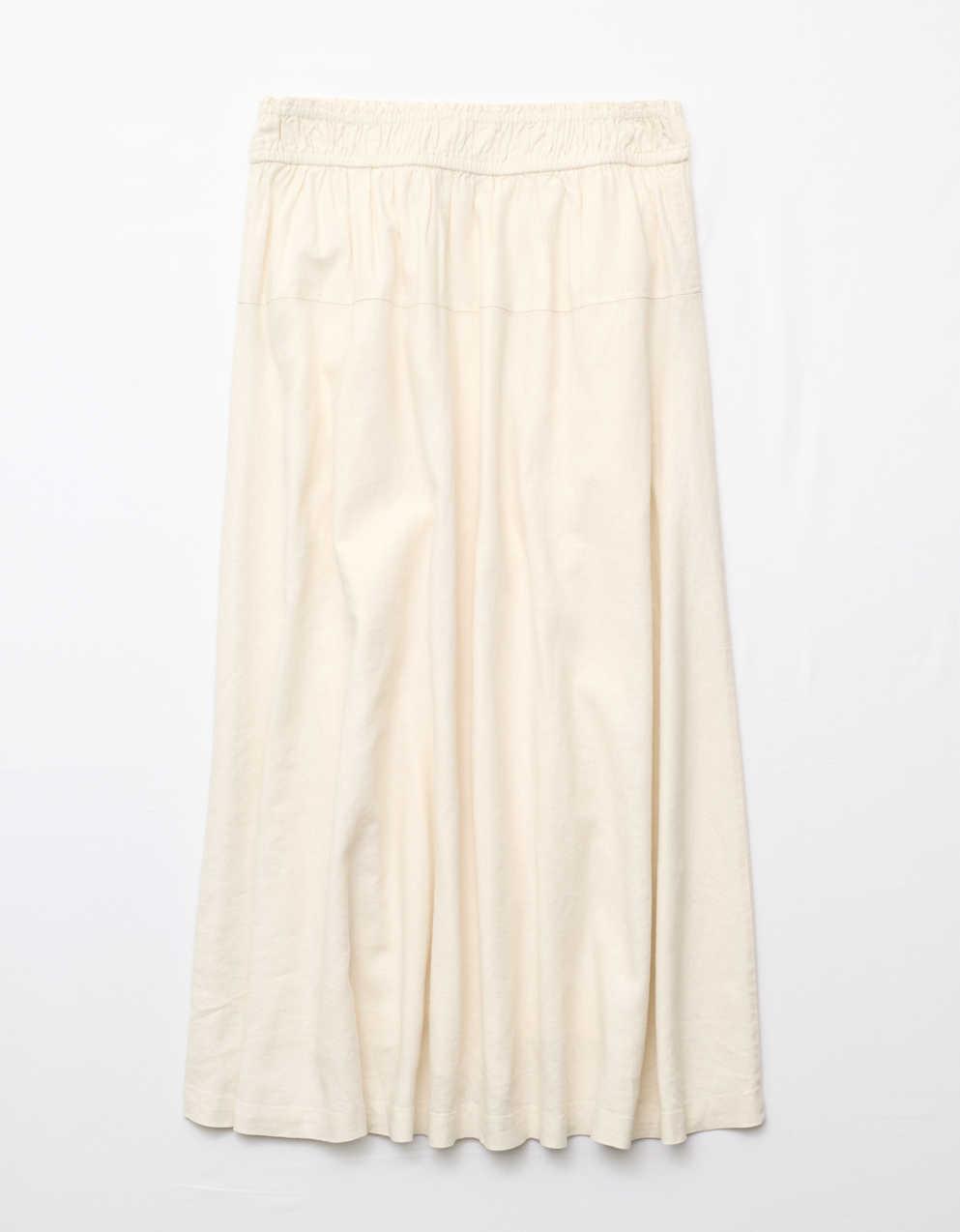 AE Linen-Blend Maxi Skirt