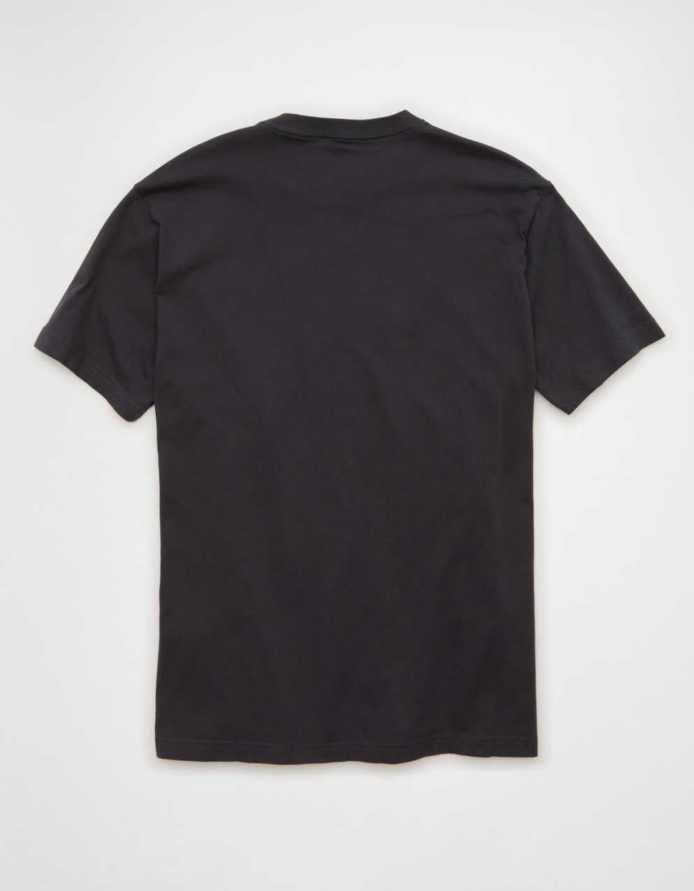 AEスタンダードフィットロゴグラフィックTシャツ
