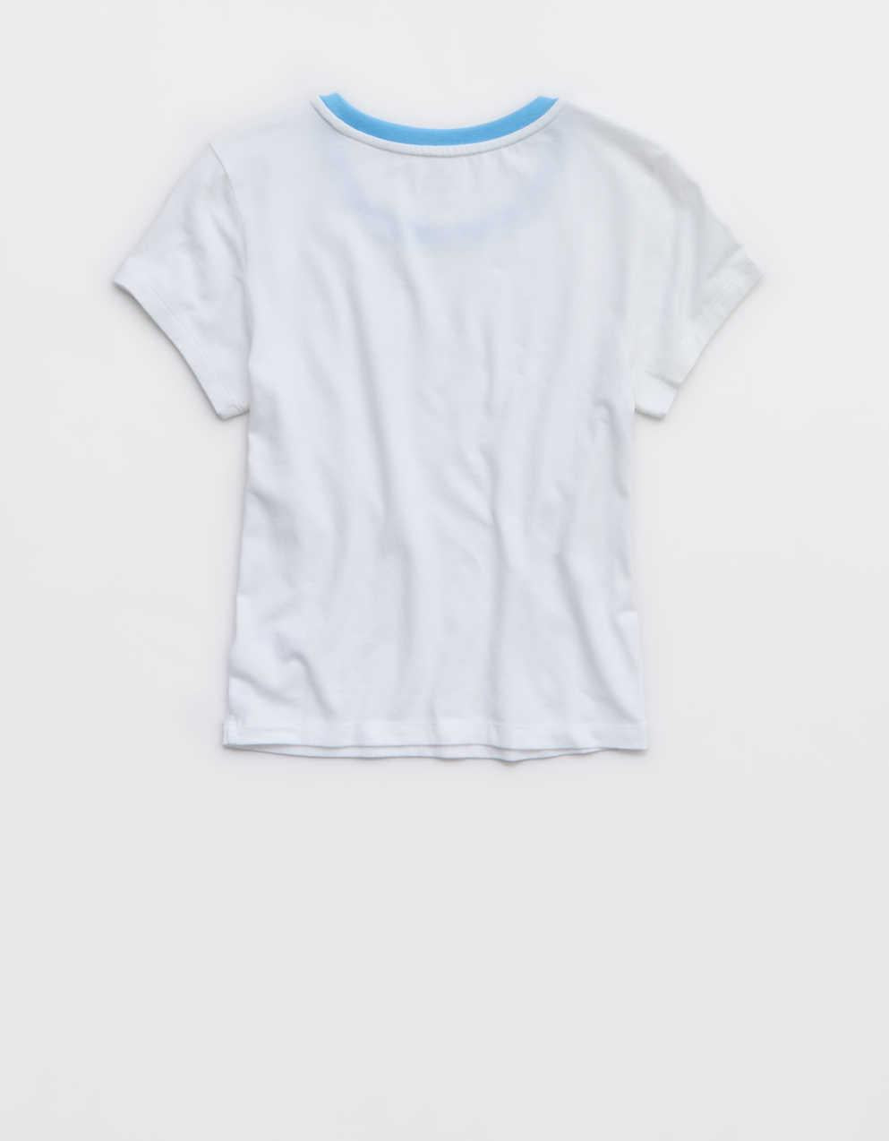 OFFLINE バイ・エアリー ストレッチ・リンガーTシャツ
