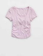 OFFLINE By Aerie リアル・ミー・スクープTシャツ