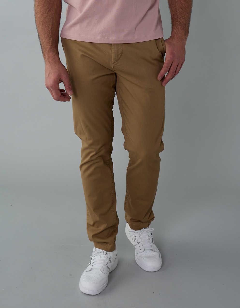 AE Flex Slim Lived-In Khaki Pant