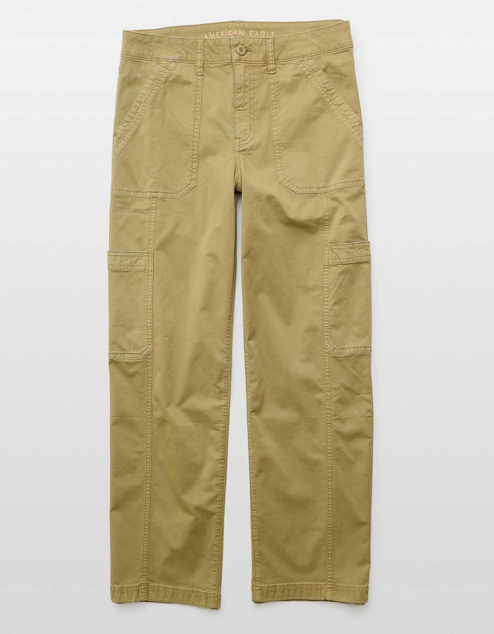 AE Dreamy Drape ストレッチスーパーハイウエストバギーワイドパンツ