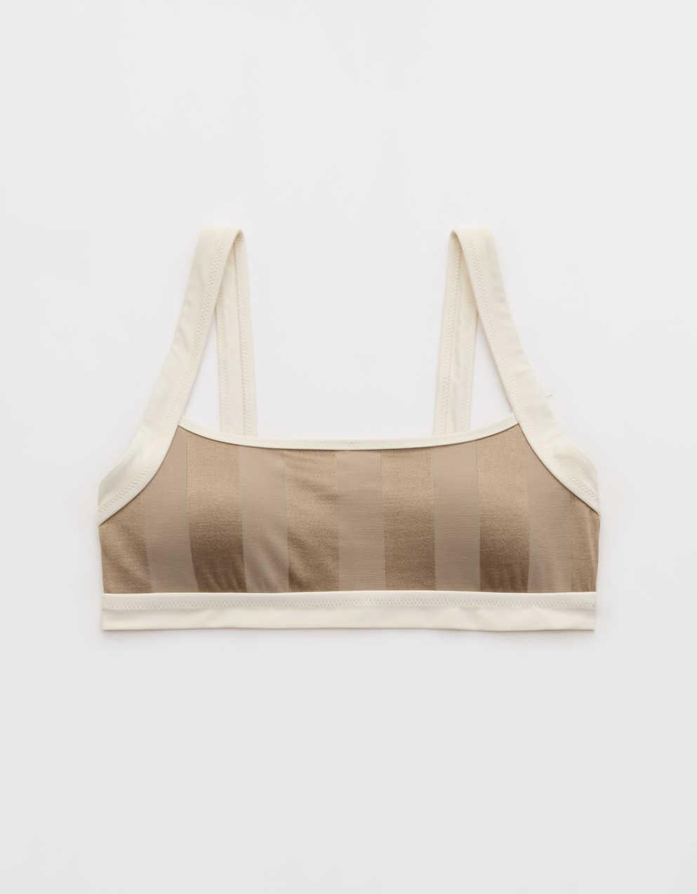Aerie The Sandscoop シャイン・ビキニ・トップ
