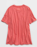 Aerie オーバーサイズ・クルー・ボーイフレンドTシャツ