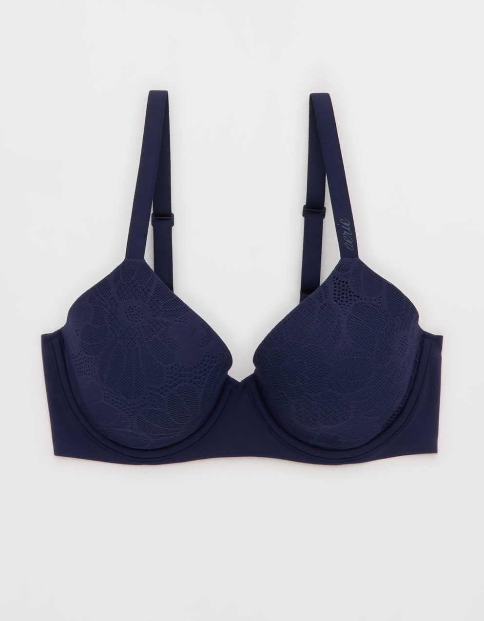 SMOOTHEZ Lace Full Coverage Lightly Lined Bra
