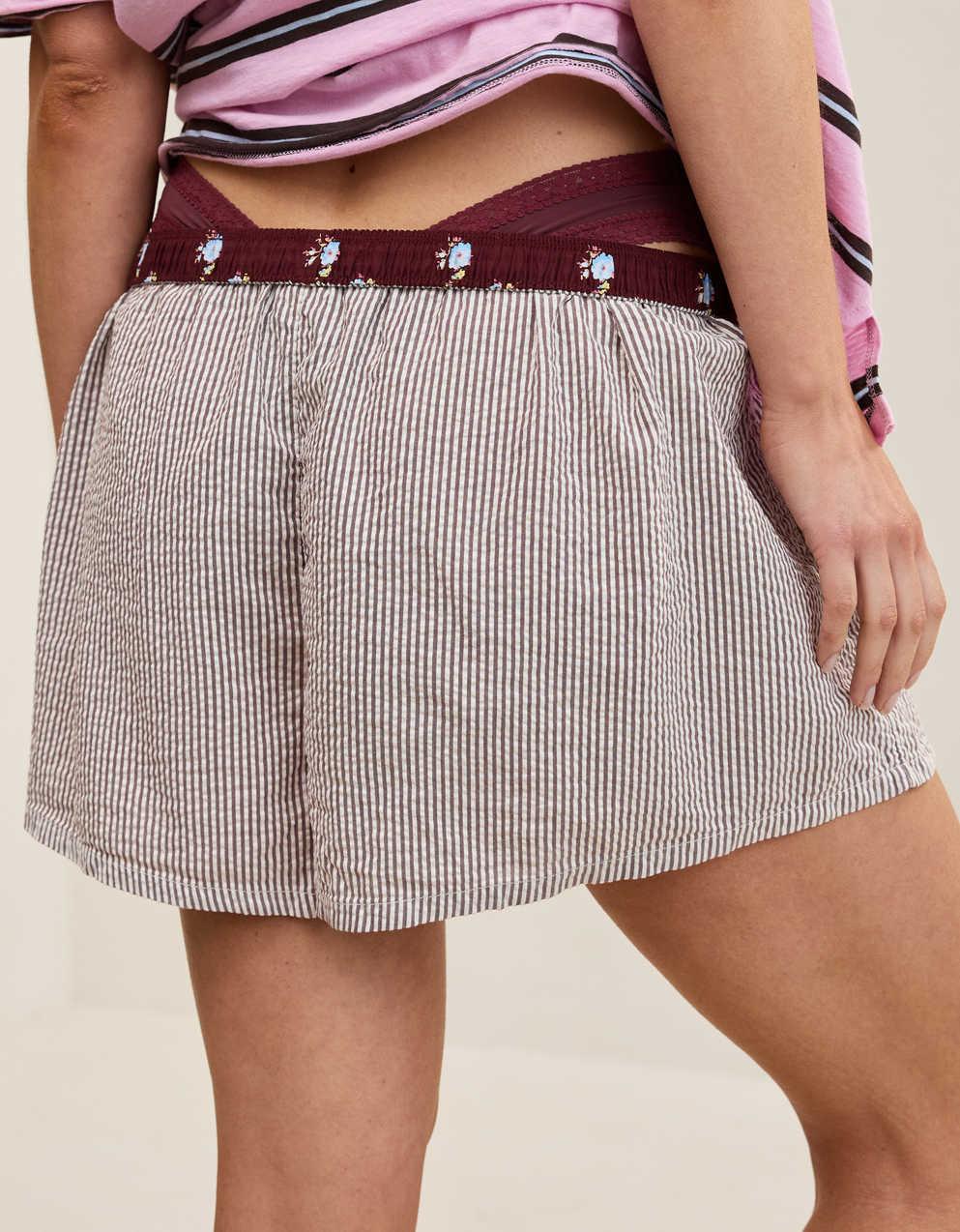 Aerie「OVERSLEPT」シリーズ アラウンドタウン シーサッカー ボクサーパンツ