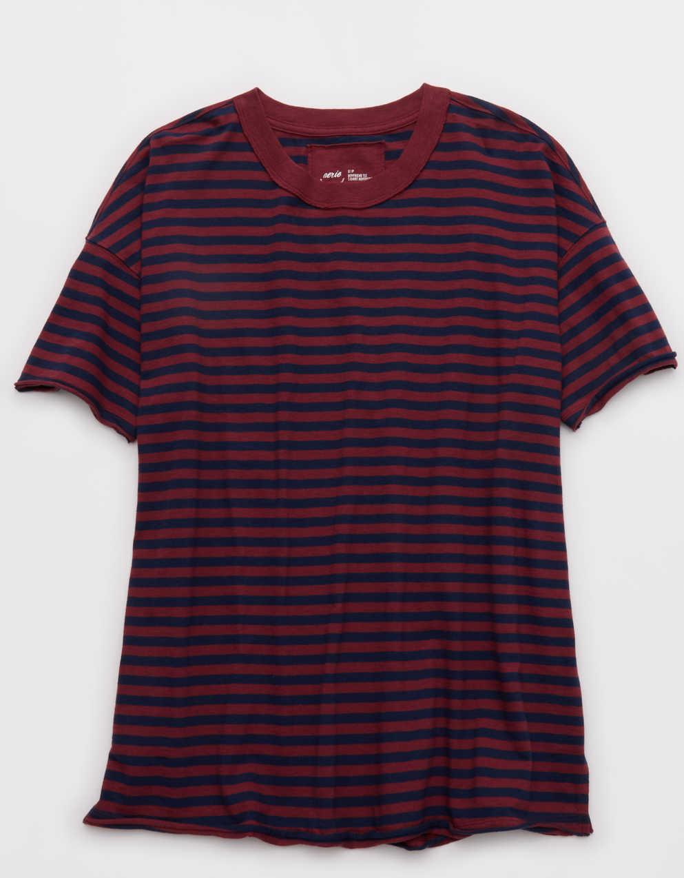Aerie オーバーサイズ・クルー・ボーイフレンドTシャツ