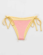 Aerie Ribbed Cheekiest Side Tie Bikini Bottom