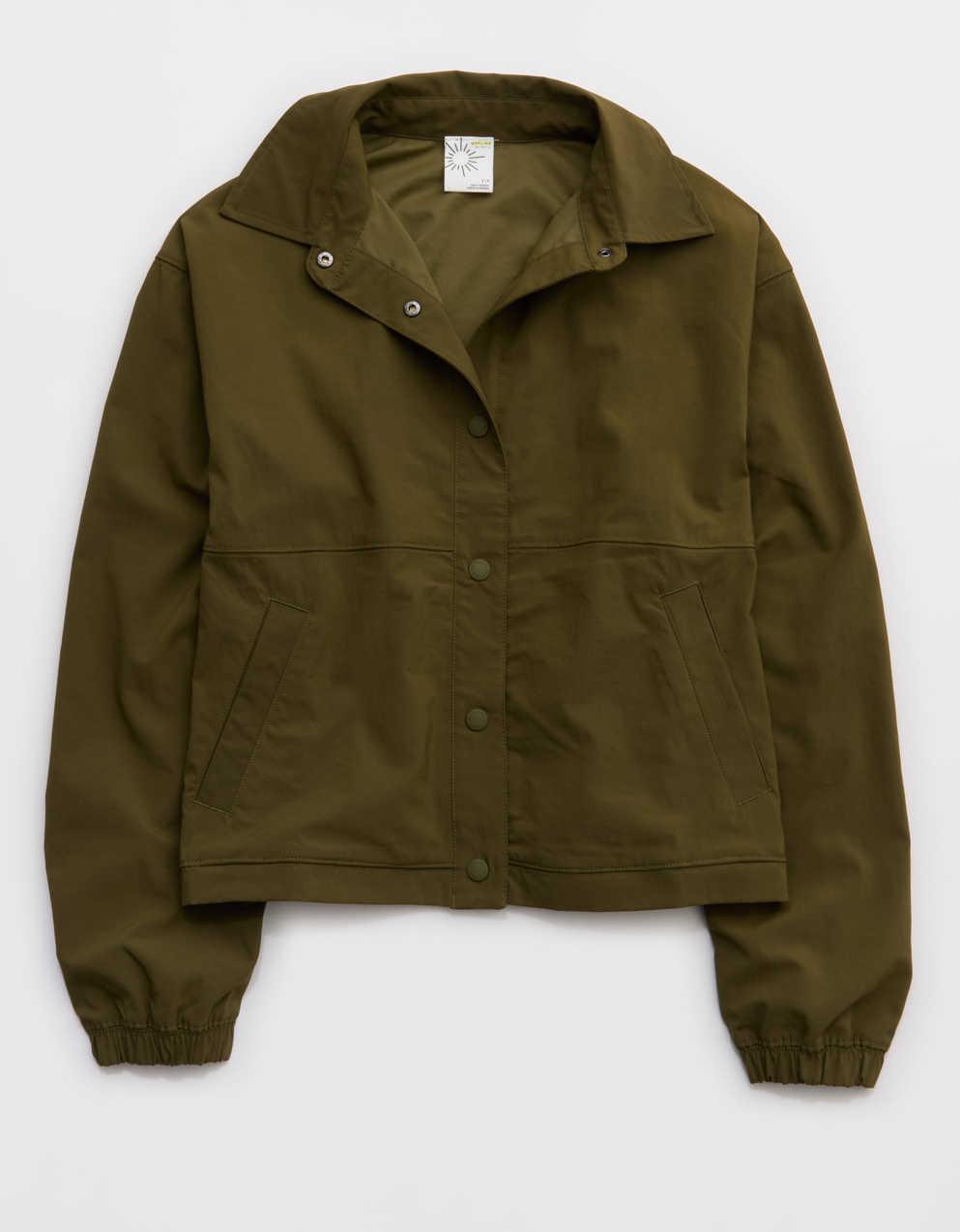 OFFLINE By Aerie Nice Moves Button Up