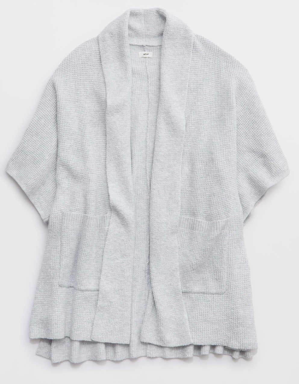 Aerie Waffle Shawl Cape