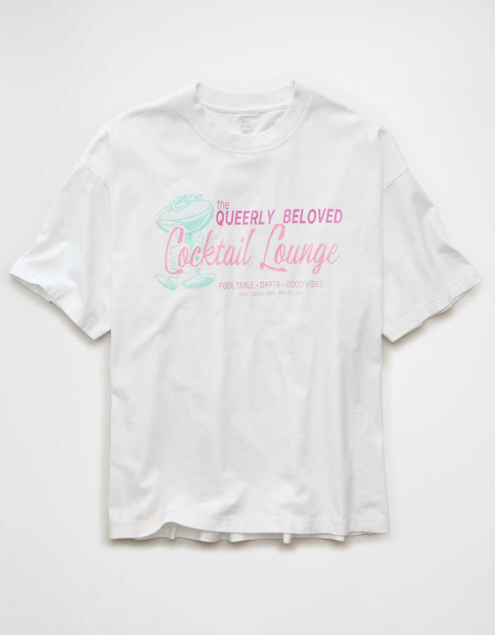 AE ボクシーフィット プライド グラフィックTシャツ