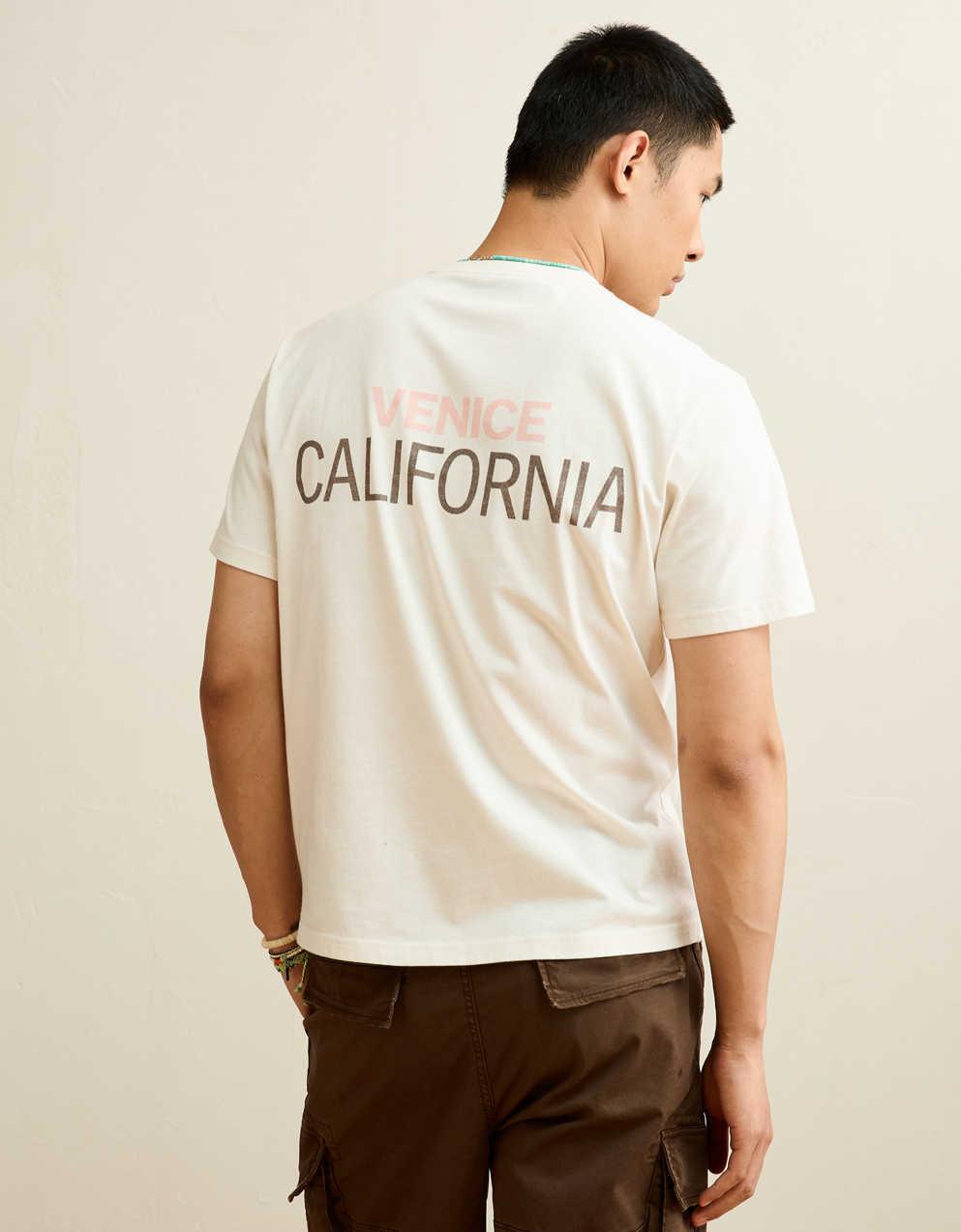 AE Standard Fit Destination Graphic T-Shirt