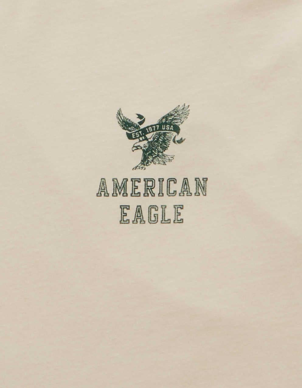 AE スタンダード・フィット・グラフィック・ロゴTシャツ
