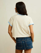 AE グラフィック・リンガーTシャツ