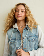 AE Hooded Denim Jacket