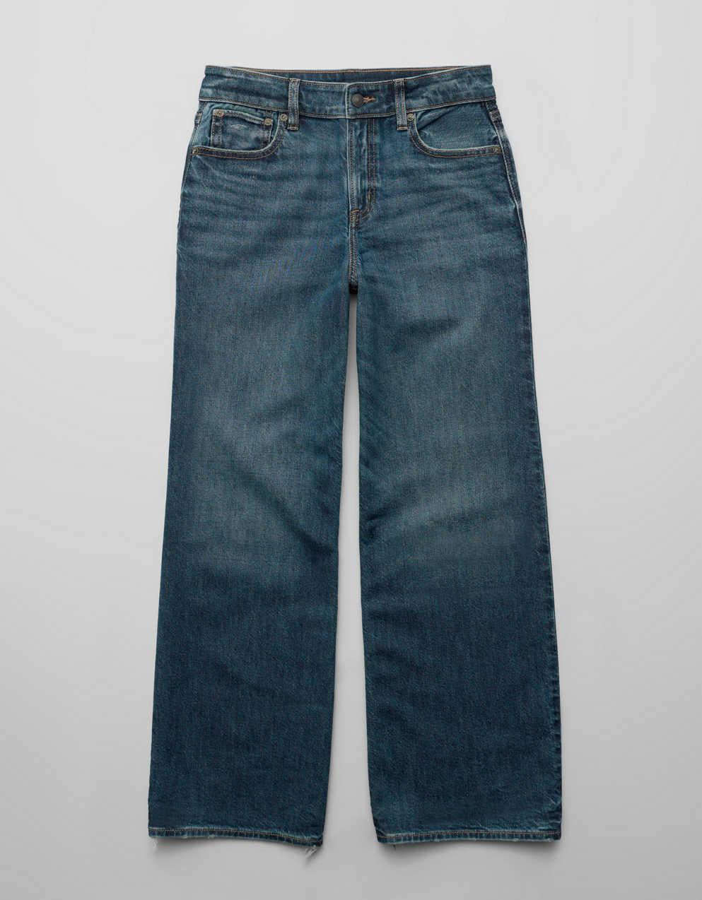 AE Super High-Waisted Ultra Wide-Leg Jean