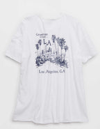 Aerie オーバーサイズ・クルー・ボーイフレンドTシャツ