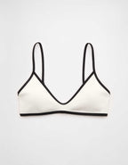 Aerie スキニー・ストラップ・ブープ・リブ・ビキニ・トップ