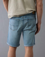 AE 9" AirFlex+ +TENCEL™ Fibers Patched Denim Short