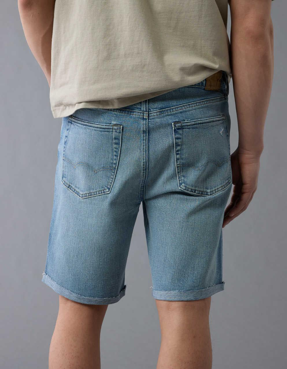 AE 9" AirFlex+ +TENCEL™ Fibers Patched Denim Short