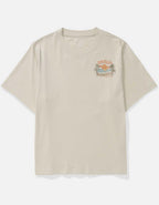 AEオーバーサイズ・フード・グラフィックTシャツ